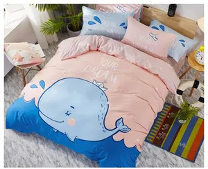 Bettwäsche aus 100% Baumwolle mit Cartoon-Print