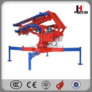 Mobile Concrete Boom 2024 18m Electric Mobile Concrete Placing Boom Spider Type Mobile Spider Distributor