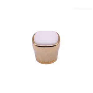 Vàng Đá Cẩm Thạch Nước hoa đĩa <span class=keywords><strong>cap</strong></span> kim loại chai Tops cho crafting-cho nắp chai mũ & đóng cửa - Product Image 2