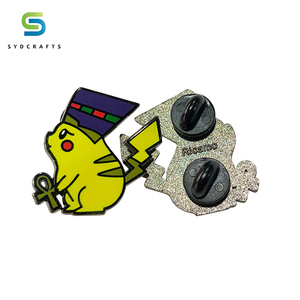 Libre de la muestra de encargo diseño brillo bolsillo <span class=keywords><strong>monstruos</strong></span> de Pin de solapa de esmalte - Product Image 2