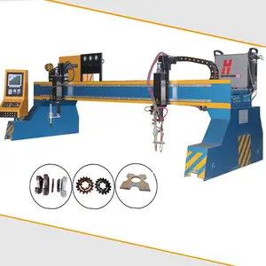 Tagliatrice del Plasma del piatto dello strato del cavalletto della fiamma di taglio di CNC resistente di prezzo basso