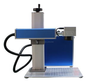 Máquina de marcado láser de <span class=keywords><strong>fibra</strong></span> de mini portátil 20 w 30 w <span class=keywords><strong>fibra</strong></span> marcado acero inoxidable escultura anodizado - Product Image 2