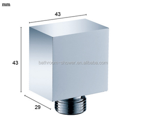 <span class=keywords><strong>Coude</strong></span> d'alimentation murale, connecteur <span class=keywords><strong>de</strong></span> tuyau <span class=keywords><strong>de</strong></span> <span class=keywords><strong>douche</strong></span> carré mat, <span class=keywords><strong>coude</strong></span> <span class=keywords><strong>de</strong></span> <span class=keywords><strong>douche</strong></span> Heyalan en laiton - Product Image 6