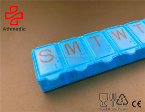 2025 athmedic 7 ngày thực phẩm hàng tuần cấp hàng ngày thuốc kế hoạch người mù chấm - Product Image 4