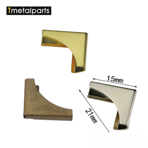 all'ingrosso su ordinazione di Modo di alta qualità in acciaio del metallo del sacchetto di protezione d'angolo per il libro - Product Image 2