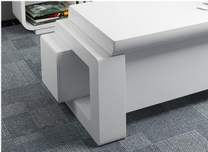 Escritorio <span class=keywords><strong>de</strong></span> Oficina Moderno con Mesa Ejecutiva Blanca/Muebles <span class=keywords><strong>de</strong></span> Oficina - Product Image 2