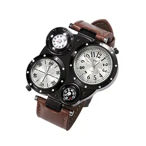 Montres boussole de marque pour hommes, montres de sport étanches, mode reloj deportivo pour hommes, montre à quartz