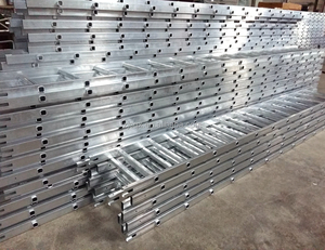 Échelle simple droite en aluminium de 2 m, 3 m, 4 m, 5 m, 6 m, échafaudage - Product Image 2