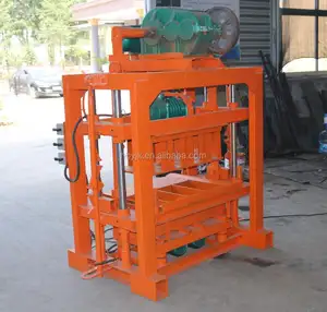 QTJ4-40 hollow blok yapma makinesi tuğla için gana ev iş Düşük yatırım, yüksek kar iş üreticileri ürünleri