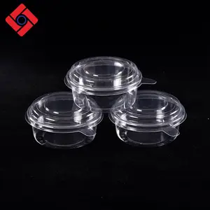Take Away Food Fruit Salad Blister Packaging Tray Disable Round Clear Plastic Transparent Food,fruit 0.3~0.8mm BOPS,BOPS