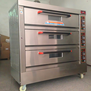 <span class=keywords><strong>Four</strong></span> électrique industriel 3 étages 6 plateaux <span class=keywords><strong>Four</strong></span> à pâtisserie Prix ​​bas à vendre - Product Image 2