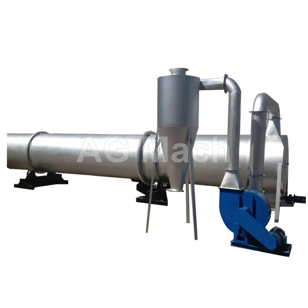 High quality wood rotary drum dryer industrial sawdust rotary dryer