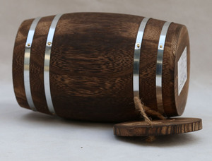 Quà Tặng Kích Thước Tùy Chỉnh Thùng Gỗ Sồi Nhỏ Sơn Dầu Cá Nhân Thùng Gỗ Sồi Rượu Bằng Gỗ Để Bán - Product Image 4