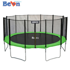 <span class=keywords><strong>Trampoline</strong></span> de fitness en plastique sécurisé de <span class=keywords><strong>360</strong></span> cm pour enfants et adultes, <span class=keywords><strong>trampoline</strong></span> d'extérieur avec <span class=keywords><strong>filet</strong></span> de protection - Product Image 3