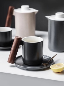 Vente en gros Ensemble de tasses à café personnalisées de qualité supérieure faites à la main dans <span class=keywords><strong>l</strong></span>'Ouest Service à <span class=keywords><strong>thé</strong></span> en céramique avec théière pour <span class=keywords><strong>l</strong></span>'<span class=keywords><strong>heure</strong></span> <span class=keywords><strong>du</strong></span> <span class=keywords><strong>thé</strong></span> de <span class=keywords><strong>l</strong></span>'après-midi - Product Image 2