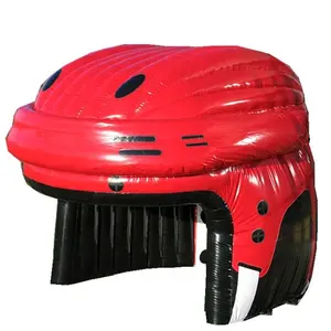 Popular inflatable Ice hockey helmet model/Inflatable helmet tent for advertising