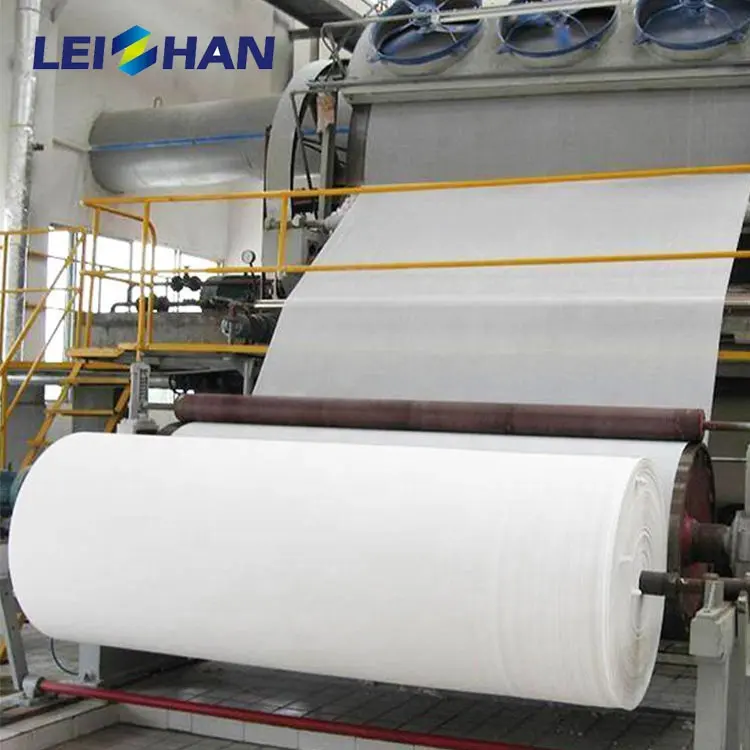 Proceso de fabricación de papel de pulpa Máquina de reciclaje de papel de desecho Precio de la máquina de papel tisú en Pakistán