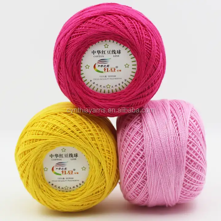 fashionable style thick cotton crochet yarn