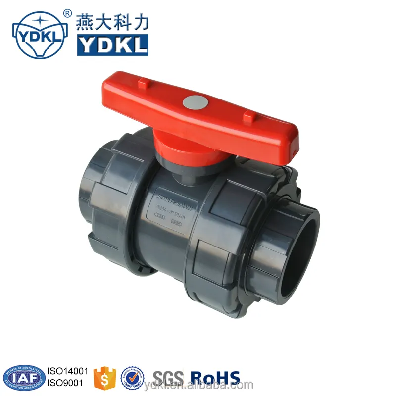 Musim Semi Kembali PVC True Union Ball Valve