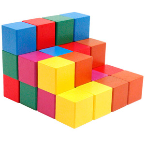 Bloques de construcción de madera de haya, alta calidad, 30mm, cubos de madera para niños - Product Image 5