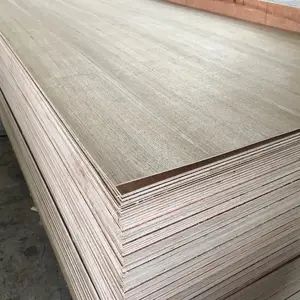 4x8 Alami Jati veneer kayu lapis laminasi untuk pasar india