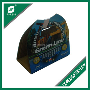 Impresión personalizada taza portador <span class=keywords><strong>de</strong></span> <span class=keywords><strong>carton</strong></span> corrugado completo impreso embalaje compañía vaso con mango - Product Image 4