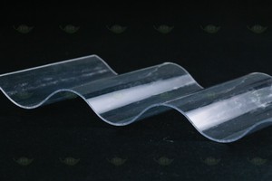 الألياف الزجاجية عززت مرنة من البلاستيك الشفاف المموج ورقة سقف - Product Image 6