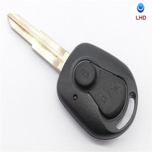 Coque de clé à distance à 2 boutons pour <span class=keywords><strong>SSANGYONG</strong></span> ACTYON <span class=keywords><strong>KYRON</strong></span> REXTON, lame non taillée, étui de remplacement pour porte-clés - Product Image 2