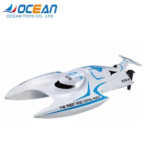 Top sale new waterproof toy kids 2.4G rc mini speed boat with one scull