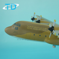 Toptan zanaat malzemeleri C-130 1:100 30cm askeri uçaklar iyi iş hediye hava kuvvetleri uçak modeli