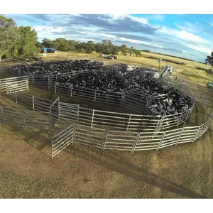 13 Panel+1 Gate round Yard 9m diameter affordable horse corrals