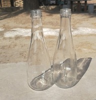 Bouteille en verre d'eau minérale française Evian de haute qualité pour boissons, 350 ml, 500 ml, 750 ml