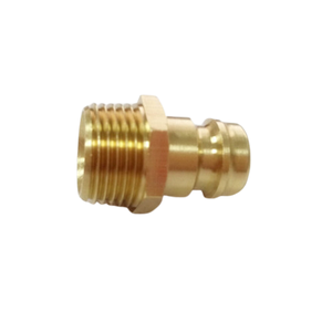 Raccordo Hasco in <span class=keywords><strong>ottone</strong></span> nichelato, filettatura maschio <span class=keywords><strong>3</strong></span>/8'', flusso aperto - Product Image 4