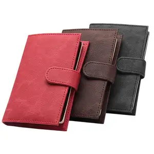 Wholesale pu leather material travel document wallet for passport, ticket ,SIM card , ID card Organizer