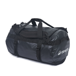 Sac de voyage pliable et imperméable de luxe noir pour le sport et l'extérieur, disponible en plusieurs tailles : 42L, 70L, 100L, 120L - Product Image 1