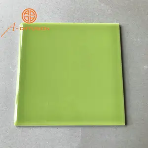 bathroom bathroom ceramic tiles green color 100x100mm 4x4 inch