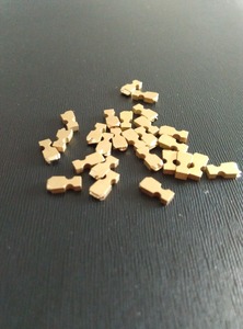 Poinçons en laiton pour lettres et chiffres de l'alphabet / 2*3*15mm Lettres et chiffres en laiton et alphabets pour marquage à chaud - Product Image 4
