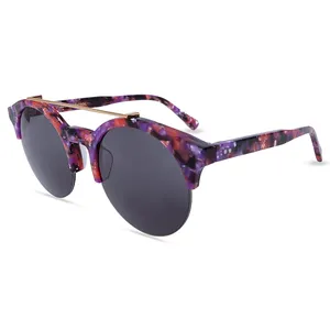 Hot sale China factory custom wood and acetate sunglasses for men or women
