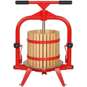 americano de cidra da maçã Suppliers-Máquina de madeira de 15l para vinho, cesta de madeira para macintosh, prensa de cider, máquina para suco, madeira