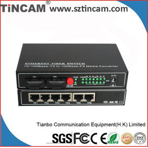 <span class=keywords><strong>2</strong></span> de fibra de 6 RJ45 conmutador Ethernet de fibra óptica de red óptica - Product Image 4