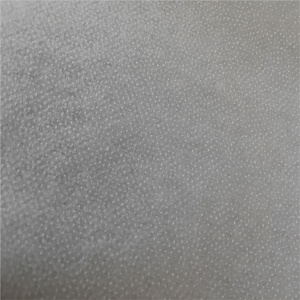 Kain Poliester Bukan Tenunan Daur Ulang Perekat Bukan Tenunan Microdot Flusible Interlining Kain - Product Image 4