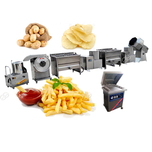 Công Nghiệp Quy Mô Nhỏ Bán Tự Động Pringle Đặt Khoai Tây Hãng Sản Xuất Chip Dây Chuyền Sản Xuất Đông Lạnh Pháp Khoai Tây Chiên Máy Làm Giá - Product Image 2