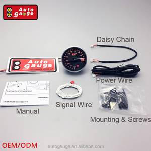 Jauge automatique série PREMIUM 52 60 mm moteur pas à pas électrique jauge de suralimentation capteur étanche de pointe Performance de voiture - Product Image 5