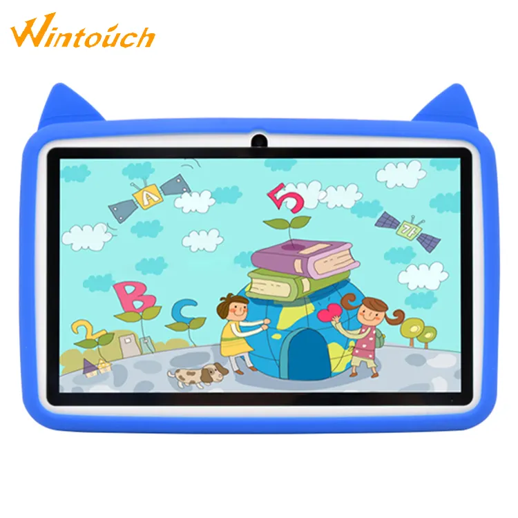 Venta al por mayor de aprendizaje educativos Oem de Android 7 pulgadas Tablet Pc para niños casa estudio pad