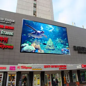 Ali expressar fachada media hd display led tela de vídeo tira para venda P15.625 transparente