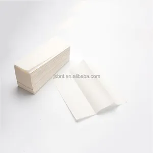 शुद्ध लकड़ी लुगदी हाथ टिशू पेपर 2 प्लाई कस्टम समुद्भरण हाथ कागज तौलिया