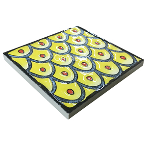 En stock decoración interior azulejos amarillo patrón <span class=keywords><strong>de</strong></span> <span class=keywords><strong>escama</strong></span> <span class=keywords><strong>de</strong></span> <span class=keywords><strong>pez</strong></span> <span class=keywords><strong>azulejo</strong></span> 100x100mm esmalte <span class=keywords><strong>de</strong></span> color <span class=keywords><strong>de</strong></span> cerámica <span class=keywords><strong>de</strong></span> azulejos <span class=keywords><strong>de</strong></span> mosaico <span class=keywords><strong>de</strong></span> arte <span class=keywords><strong>azulejo</strong></span> - Product Image 2