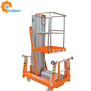 6 मीटर करने के लिए 12 मीटर दूरबीन एल्यूमीनियम मोबाइल एक आदमी लिफ्ट - Product Image 6
