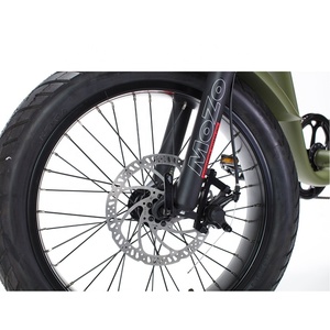 ZODIN Super Chopper <span class=keywords><strong>73</strong></span> Cruiser Fat tire 750 W/500W 48V Retro Fat tire bicicleta eléctrica - Product Image 3