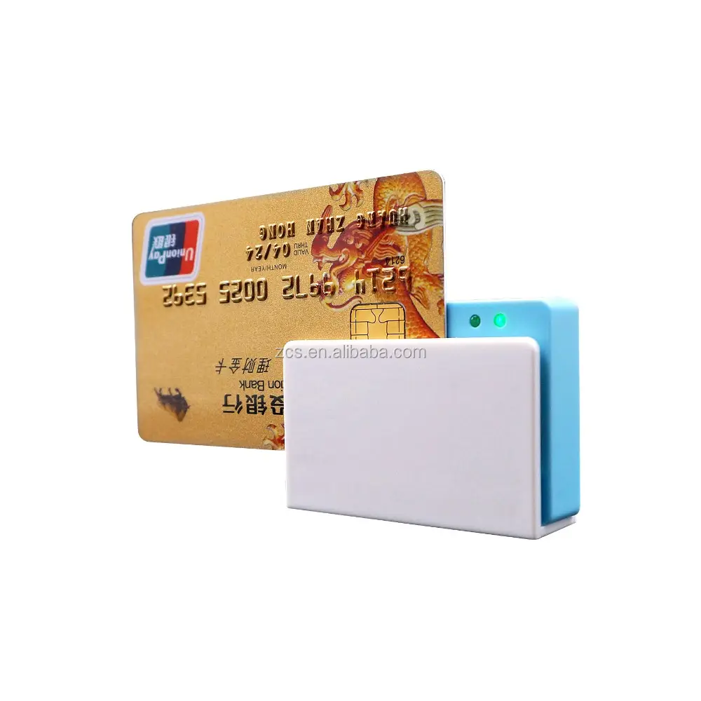 ミニbluetoothモバイル決済カードリーダー用両方磁気ストリップとicカード
